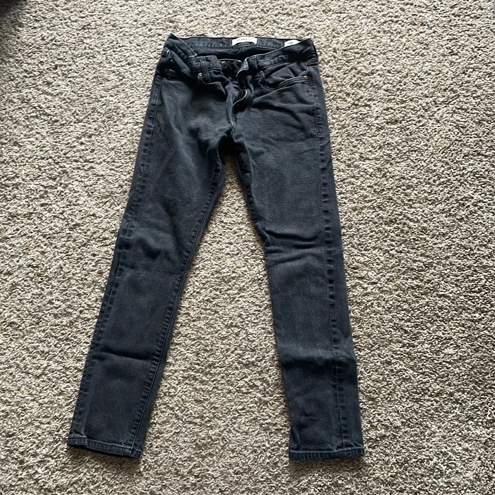 Skinny black jeans 29x30